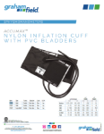 Product Sheet - Accumax™ Nylon Inflation Cuffs with PVC Bladders